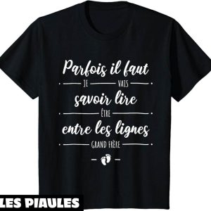 T-Shirt Je Vais Etre Grand Frere Futur Grand Frere Annonce