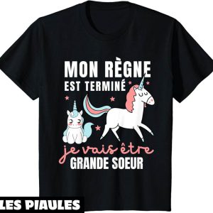 T-Shirt Je Vais Etre Grande Soeur