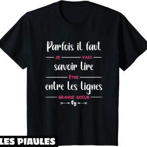T-Shirt Je Vais Etre Grande Soeur Enfant Annonce Grossesse