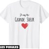 T-Shirt Je Vais Etre Grande Soeur Enfant Future Grande Soeur