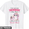 T-Shirt Je Vais Etre Grande Soeur Licorne Betises Cadeau