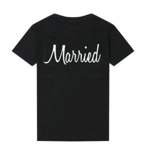 T Shirt Just Married Pour Couple 5 T Shirt Just Married Pour Couple 5