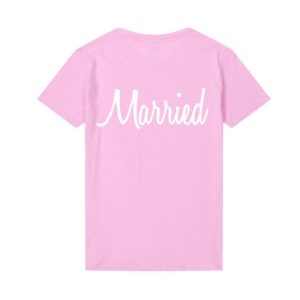 T Shirt Just Married Pour Couple 6 T Shirt Just Married Pour Couple 6