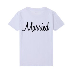 T Shirt Just Married Pour Couple 9 T Shirt Just Married Pour Couple 9