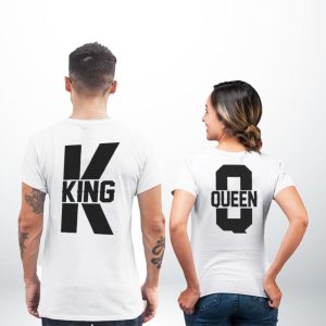 T Shirt King Queen 1