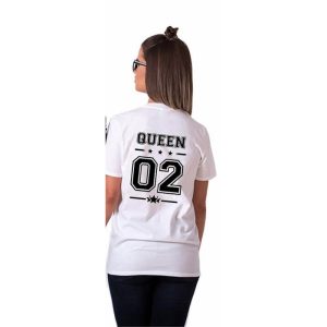 T Shirt King Queen Couple 2