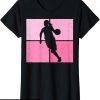 T-Shirt Mademoiselle En Basket Basketball Graphique