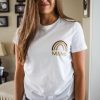 T Shirt Mama Fille Arc en Ciel