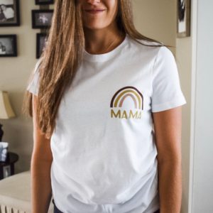 T Shirt Mama Fille Arc en Ciel T Shirt Mama Fille Arc en Ciel