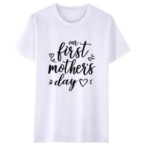 T Shirt Maman Bebe Premiere Fete des Meres