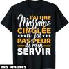 T-Shirt Marraine Filleul J’ai Une Marraine Cinglee Drole