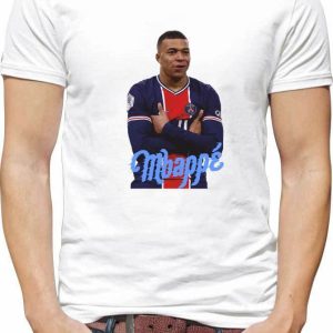 T-Shirt Mbappe Generique Foot PSG Footballeur International T-Shirt Mbappe Generique Foot PSG Footballeur International