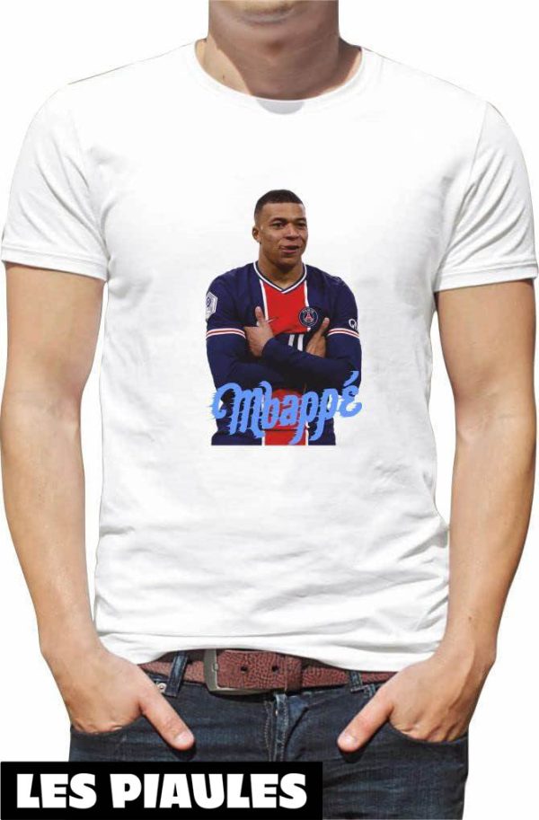 T-Shirt Mbappe Generique Foot PSG Footballeur International