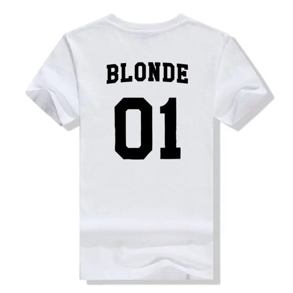 T-Shirt Meilleure Amie Blonde Brunette