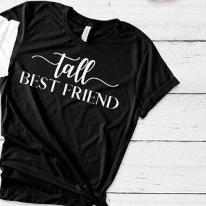 T Shirt Meilleure Amie Short and Tall BFF