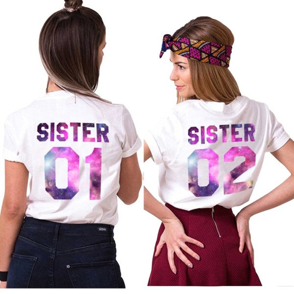 T-Shirt Meilleure Amie Sister Sister
