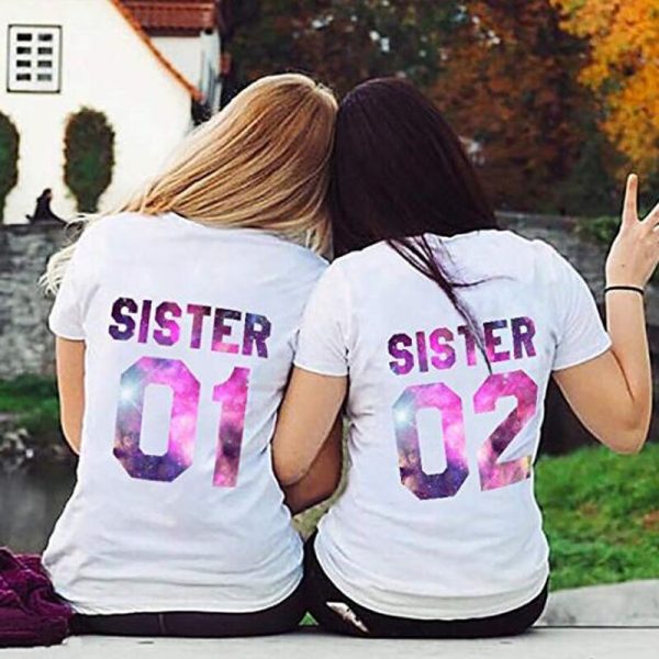 T-Shirt Meilleure Amie Sister Sister