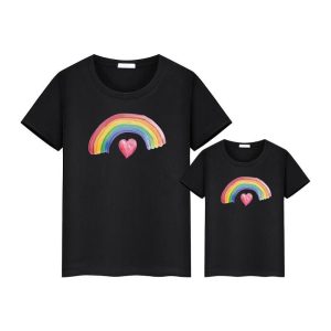 T Shirt Mere Fille Arc En Ciel 5 T Shirt Mere Fille Arc En Ciel 6