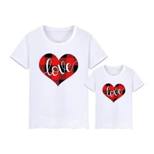 T Shirt Mere Fille Assortie Love 6