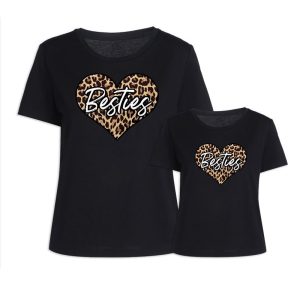 T Shirt Mere Fille Besties 6