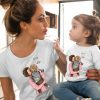 T Shirt Mere Fille Calin