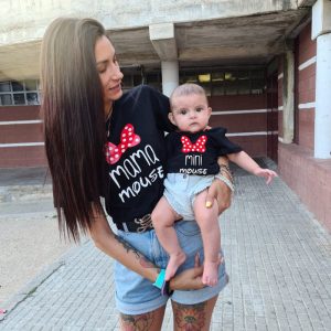 T Shirt Mere Fille Disney 3