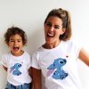 T Shirt Mere Fille Disney Stitch Amour