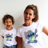 T Shirt Mere Fille Disney Stitch Couronne