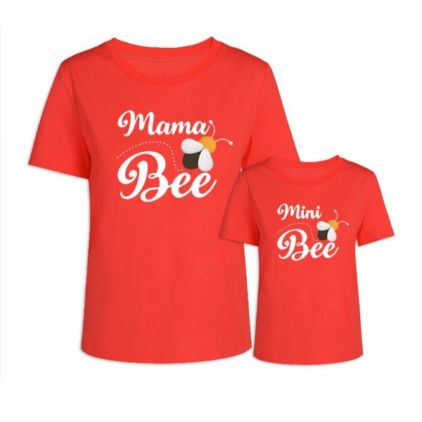 T Shirt Mere Fille Mama Bee