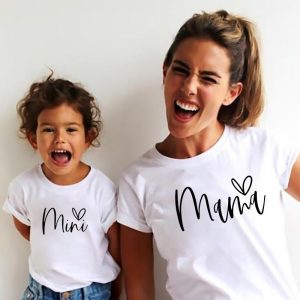 T Shirt Mere Fille Mama Mini T Shirt Mere Fille Mama Mini