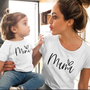 T Shirt Mere Fille Mama Mini T Shirt Mere Fille Mama Mini