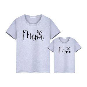 T Shirt Mere Fille Mama Mini 4