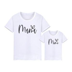 T Shirt Mere Fille Mama Mini 5