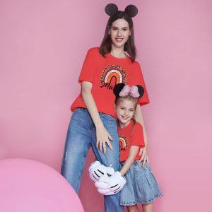 T Shirt Mere Fille Mama Mini Guepard T Shirt Mere Fille Mama Mini Guepard