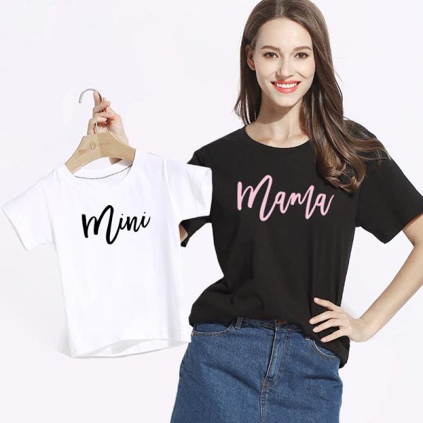 T Shirt Mere Fille Mini Mama