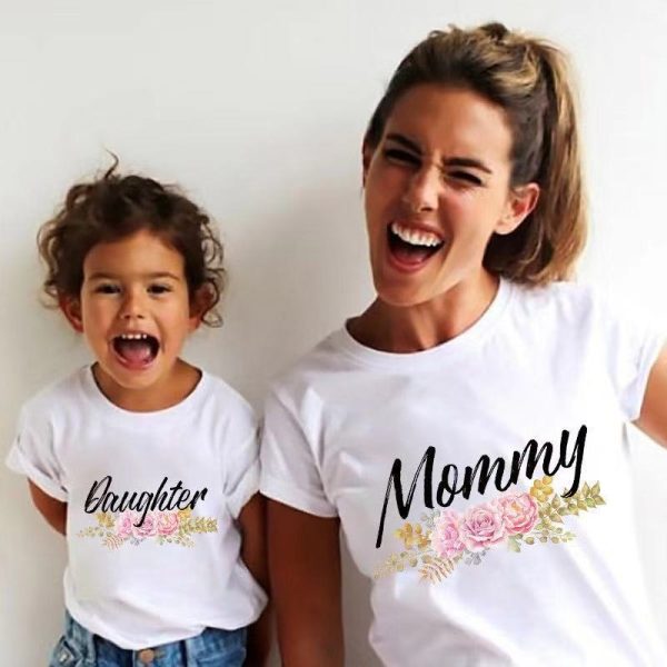 T Shirt Mere Fille Mommy and Daughter