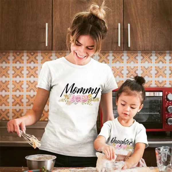 T Shirt Mere Fille Mommy and Daughter