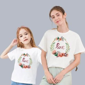 T Shirt Mere Fille d’Amour T Shirt Mere Fille d’Amour