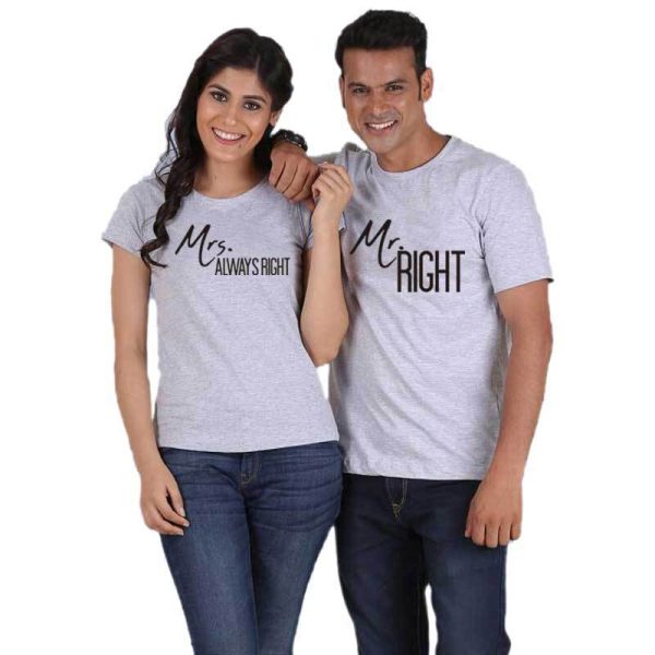 T-Shirt Mrs Always Right Couple