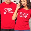 T-Shirt One Love Couple
