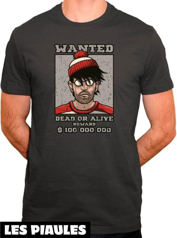 T-Shirt Ou Est Charlie Ou Est Charlie Wanted