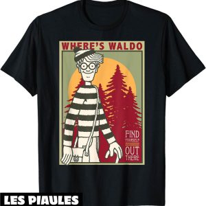 T-Shirt Ou Est Charlie Where’s Waldo Find Yourself Out There