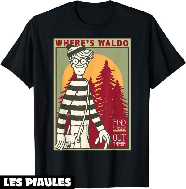 T-Shirt Ou Est Charlie Where’s Waldo Find Yourself Out There