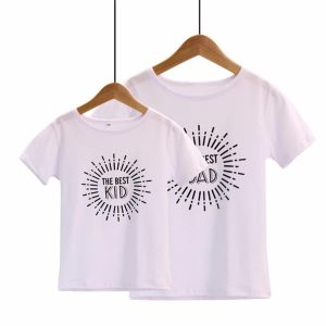 T Shirt Pere Fils Best Dad Best Kid