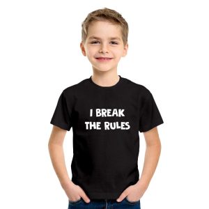 T Shirt Pere Fils Break The Rules 3