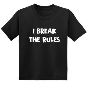 T Shirt Pere Fils Break The Rules 5