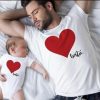T Shirt Pere Fils Coeur
