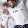T-Shirt Pere Fils Ctrl C