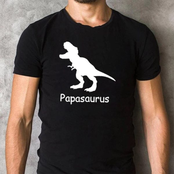 T Shirt Pere Fils Dinosaure