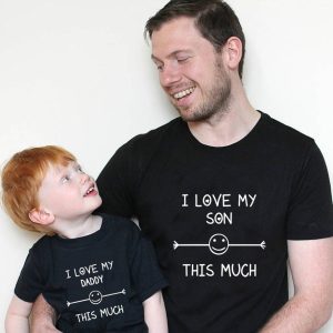 T Shirt Pere Fils Grand Amour